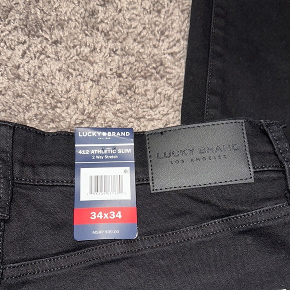 Lucky Brand Dark Slim Fit Jeans - Picture 2 of 3